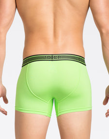 Perforated-Tech - Fitted Boxer Brief - Green