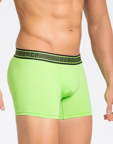 Perforated-Tech - Fitted Boxer Brief - Green