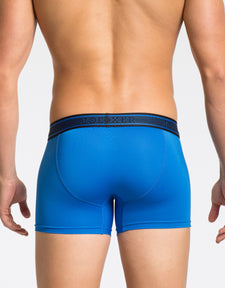 Perforated-Tech - Fitted Boxer Brief - Blue