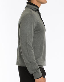 Modern Lounge Pullover Hoodie - Grey