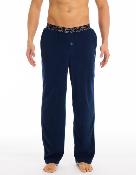 Microfleece Logo Pant - Navy