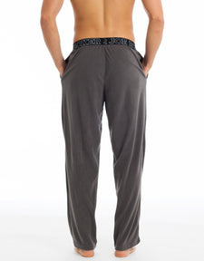 Microfleece Logo Pant - Grey