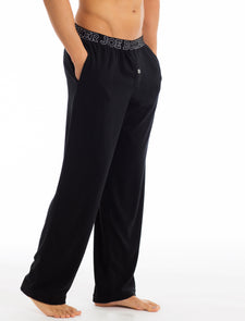 Microfleece Logo Pant - Black