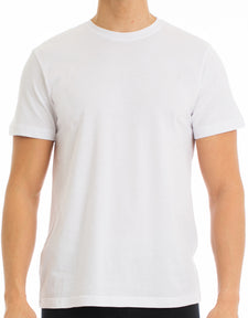 Classic - Crew Neck Tee - 2 Pack - White