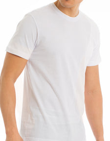 Classic - Crew Neck Tee - 2 Pack - White