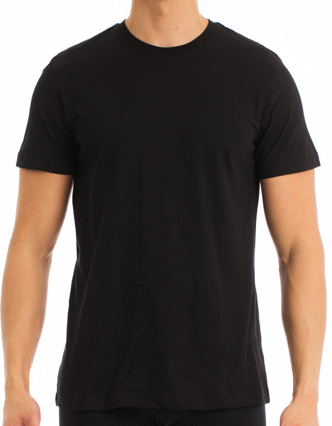 Classic - Crew Neck Tee - 2 Pack - Black