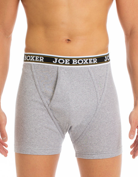 Classic Fitted Boxer - 2 pack - Grey