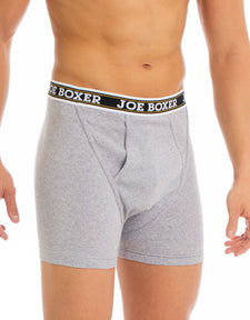 Classic Fitted Boxer - 2 pack - Grey