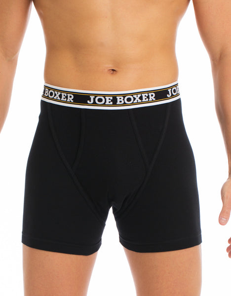 Classic Fitted Boxer - 2 pack - Black