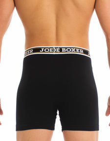 Classic Fitted Boxer - 2 pack - Black