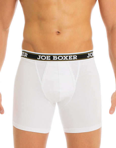 Classic Fit Stretch - Boxer Brief - 2 pack - White