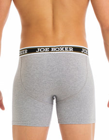 Classic Fit Stretch - Boxer Brief - 2 pack-Grey