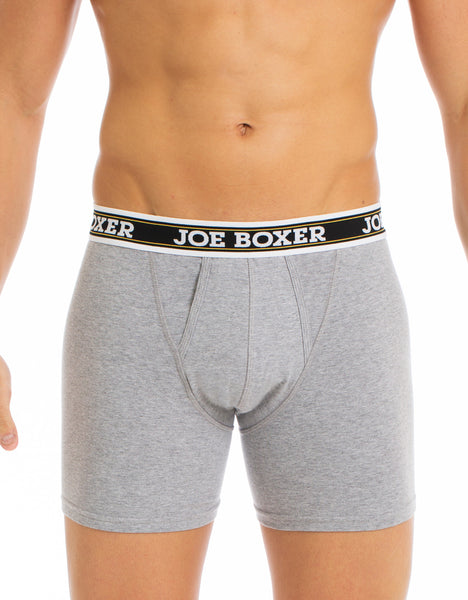 Classic Fit Stretch - Boxer Brief - 2 pack-Grey