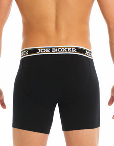 Classic Fit Stretch - Boxer Brief - 2 pack- Black