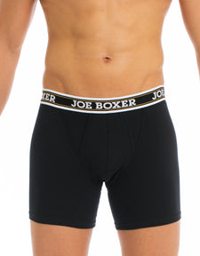 Classic Fit Stretch - Boxer Brief - 2 pack- Black