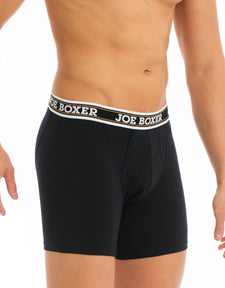 Classic Fit Stretch - Boxer Brief - 2 pack- Black