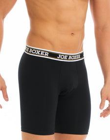 Classic Fit Stretch - Cycle Short - 2 pack- Black