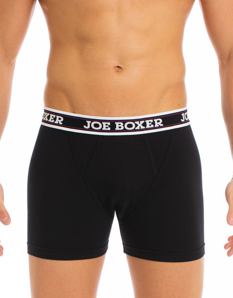 Modern Fit Stretch - Low-Rise Boxer Brief - 2 Pack - Black