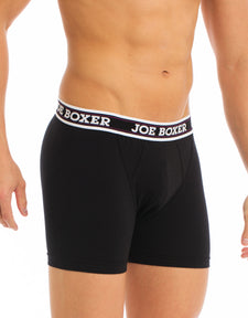 Modern Fit Stretch - Low-Rise Boxer Brief - 2 Pack - Black