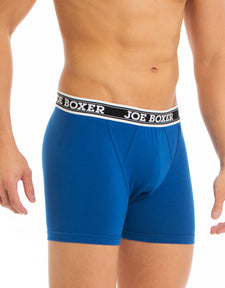 Modern Fit Stretch - Low-Rise Boxer Brief - 2 Pack - Blue