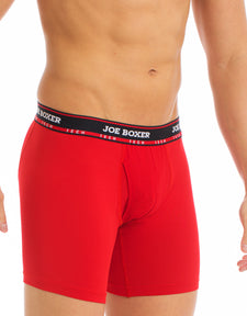 Tech Boxer Brief - 3 Pack - Black/Red